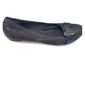 Brown Flats with buckle